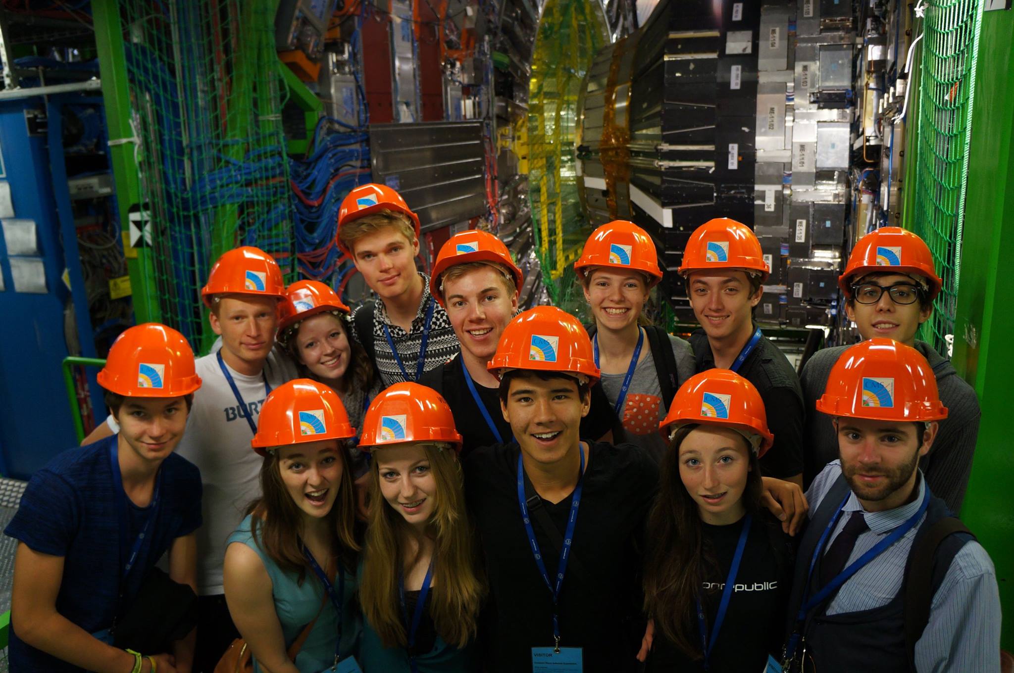 LIYSF Hard Hats CERN