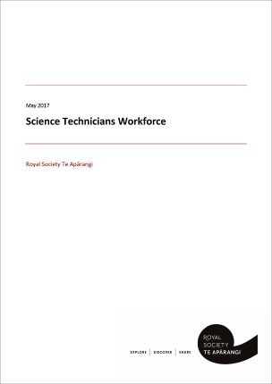 Cover Science Technicians Workforce Report May 2017