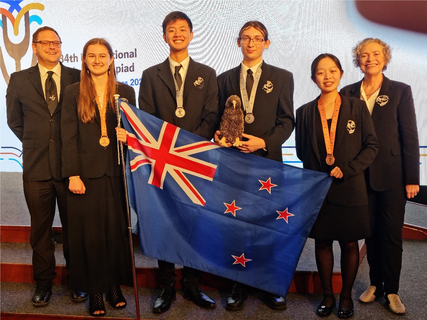 United in success at 34th International Biology Olympiad